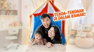 YUKA-CHAN CAMPING DI DALAM KAMAR TIDUR! | a day in our life