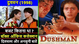 Dushman 1998 Movie Budget, Box Office Collection and Unknown Facts | Dushman Movie Review | Kajol