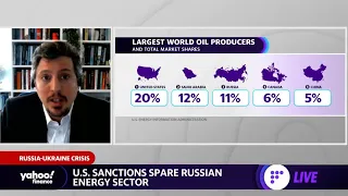 US sanctions spare Russian energy sector