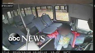 Outrage over 5-year-old boy seen on video left in school bus