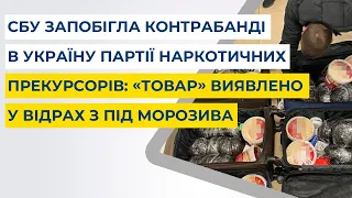 СБУ запобігла контрабанді в Україну наркотичних прекурсорів: «товар» був у відрах з-під морозива