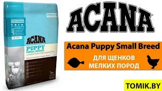 Сухой корм для собак Acana Puppy Small Breed купить в Минске - Акана для щенков мелких пород