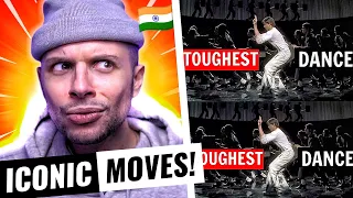 10 TOUGHEST dance routines in INDIAN movies | HONEST REACTION