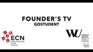 ECN Founders TV präsentiert Felix Ohswald, Gründer von GoStudent