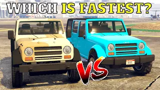 GTA 5 DLC:MESA VS CRUSADER New Fastest Car (WHICH IS FASTEST?)|(FINANCE & FELONY)