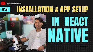 React Native Complete Installation in Hindi 2022 | Expo-CLI | Our First App in React Native #3