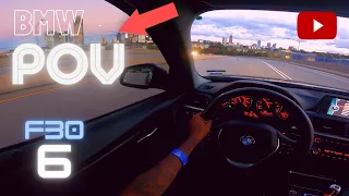 BMW F30 POV ATL SUNSET VIBES