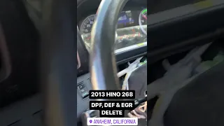 2013 HINO DPF DELETE