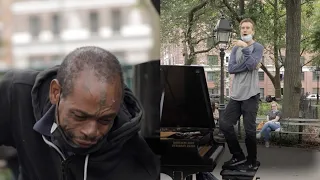 Can his piano save NYC? (ft. legendary street performer Colin Huggins)
