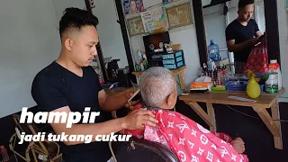 MEYAMAR MENJADI TUKANG CUKUR