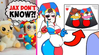 Pomni PREGNANT with GUMMIGOO TWINS! | Dolly and Pomni React to The Amazing Digital Circus #121