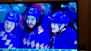 What a game 5 goals for Mika Z New York Rangers win in ot