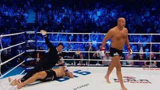 BRUTAL KNOCKOUT! Fedor Emelianenko knocked out the Legend! THE LAST EMPEROR VS ROCK!