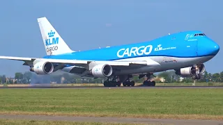 HEAVY BIG Planes Landing at Amsterdam Schiphol Airport | B747 B777 B787 A330