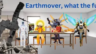 Earthmover goes to a party