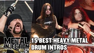 15 Greatest Drum Intros Of Heavy Metal Countdown | Metal Injection