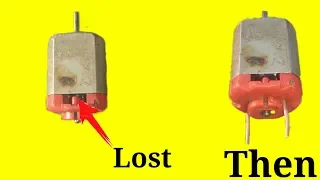 How to Fix DC motor |brush| at home