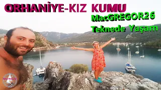 ORHANİYE-KIZ KUMU-KALE ADASI-DORİS MacGREGOR26X-YELKENLİ VE MOTORLU ÇİFT (PART20)