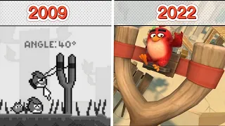 Эволюция ANGRY BIRDS (2009 - 2022)