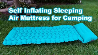 Sleeping Air Mattress for Camping  Self Inflating by Aksoul