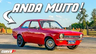 PRIMEIRA VEZ ACELERANDO O CHEVETTE COM MOTORZÃO!