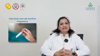 How Early Can we Confirm Pregnancy || Dr Bahar Khan || Noble Hospitals, Pune