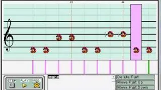 Mario Paint composer: Hard Rock soundfont (original song)