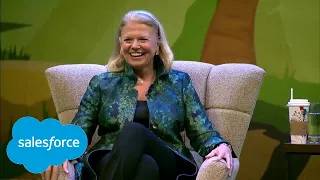 The Future of Work with Ginni Rometty and Marc Benioff | Salesforce