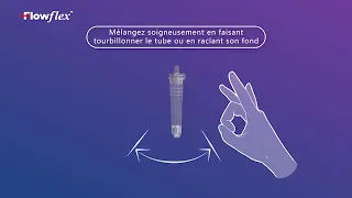 （French）Flowflex SARS-CoV-2 Antigen Rapid Test Slim （Self-testing）