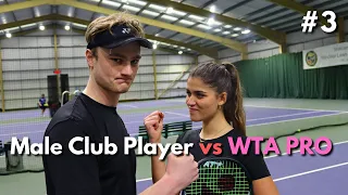 Male Club Player vs Female Pro - Tiebreak to 10 (EPIC BATTLE)