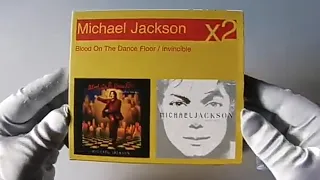 Michael Jackson - Blood On The Dancefloor/Invincible (Cd Boxset) 2007 Unboxing 4K | MJ Show and Tell