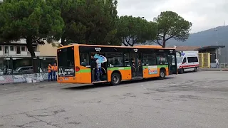 ATALANTA LAZIO  23 OTTOBRE 2022 L'ARRIVO DEI TIFOSI DELLA LAZIO ALLO STADIO 🦅