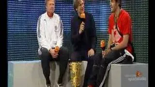 DFB-Pokal-Finale 2008 - Toni und Kahn Part 1