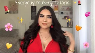 TUTORIAL✨💛| EVERYDAY MAKEUP ROUTINE ✨💄/TALK THROUGH. 🤪