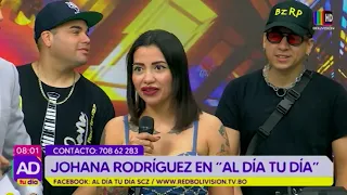 Johana Rodríguez estuvo presente en Al Día tu Día