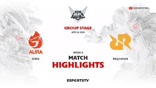 Aura vs RRQ Hoshi HIGHLIGHTS MPL ID S13 | RRQ VS AURA ESPORTSTV