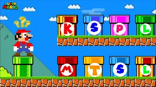 Mario DON’T FALL Into The WRONG Pipe in Super Mario Bros.! | MR Toons