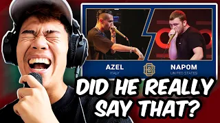 SXIN Reacts |  AZEL 🇮🇹 vs NAPOM 🇺🇸 | Beatbox World Championship 2023 Quarterfinal