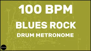 Blues Rock | Drum Metronome Loop | 100 BPM