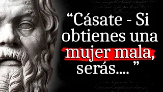 ¡42 Citas de SÓCRATES que vale la pena escuchar! | Frases que cambian la vida