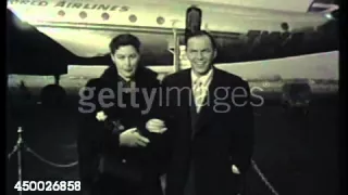 Ava Gardner and Frank Sinatra footage