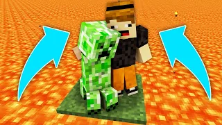 MINECRAFT PERO LA LAVA SUBE! 🔥🤣