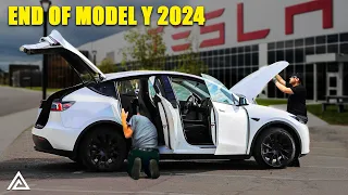 Goodbye Model Y! Official Model Y Juniper 2025 Insane Interior. New Seat Color, 7+1 Seats and MORE