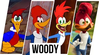 Woody Woodpecker Evolution in Movies & Shows  (1940-2024)