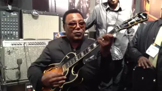 George Benson NAMM show 2016 pt.2