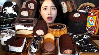 3시간동안 털어왔다...🍫 편의점 음식 디저트 먹방 ASMR MUKBANGㅣ초콜릿 케이크 마카롱 오레오ㅣChocolate Dessert Cake