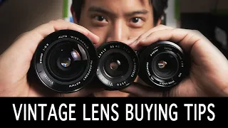 Vintage Lens Buying Tips for Beginners