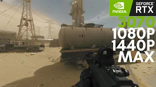 COD Modern Warfare 3 - Legion 5 (3070 Laptop/5800h) -  1080p, 1440p, Extreme, Minimum Settings