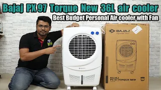 Bajaj PX97 Torque New 36L Personal Air Cooler Unboxing & Review | Best Budget Air cooler with Fan