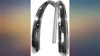 Velo Orange 700c Zeppelin Fender Set: Polished Silver; 52mm revieww